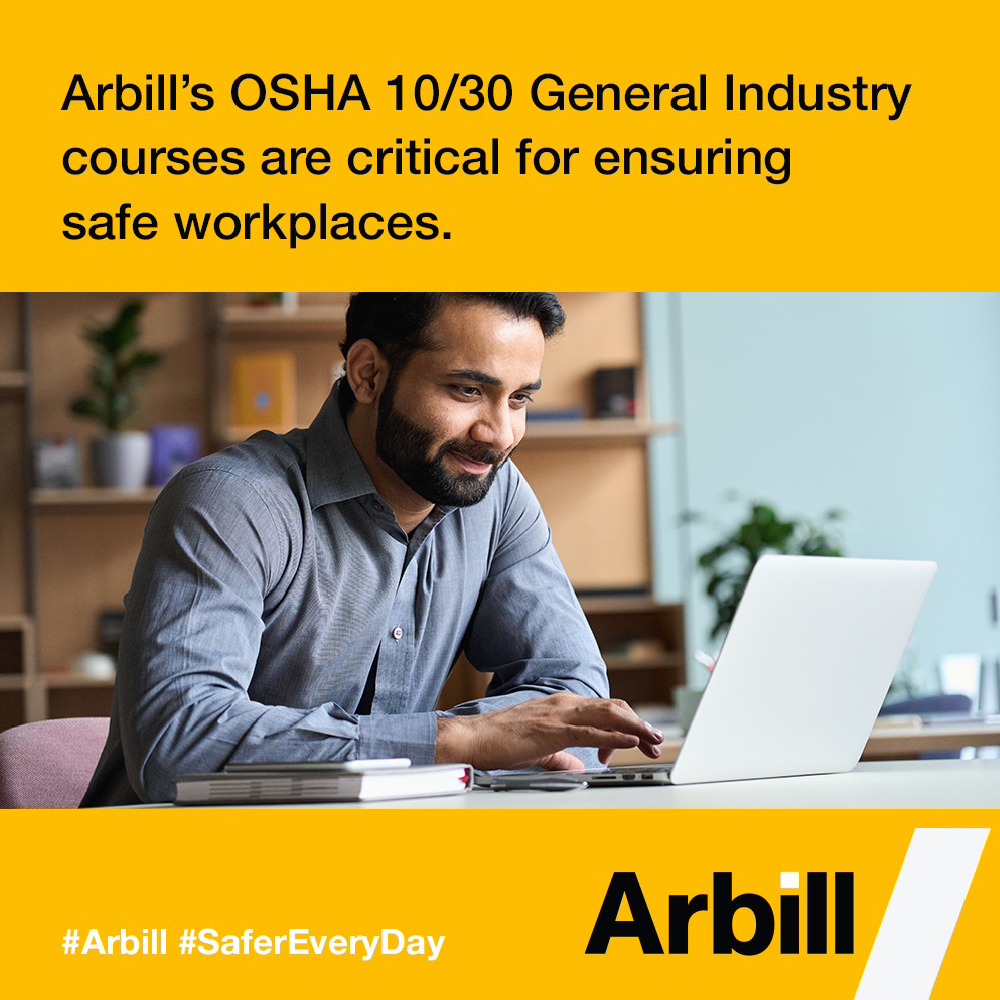 Arbill's OSHA general industry courses